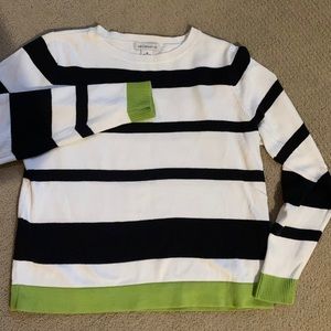 Liz Claiborne cotton sweater. Size M.
